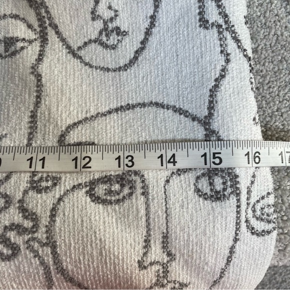 Unique “Faces” Lined 3 Pocket Coin Purse Faux Leather Tote Shopping Bag Artsy - Picture 10 of 12